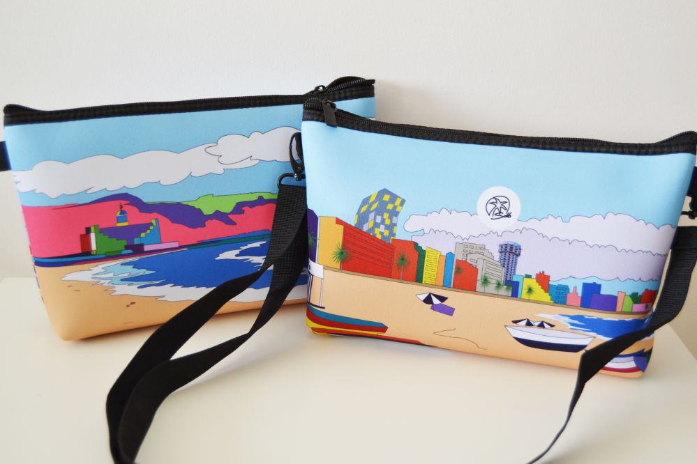 bolso neceser de neopreno Playa de las Canteras