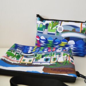 Bolso neceser multifuncional de neopreno - Puerto de Mogán