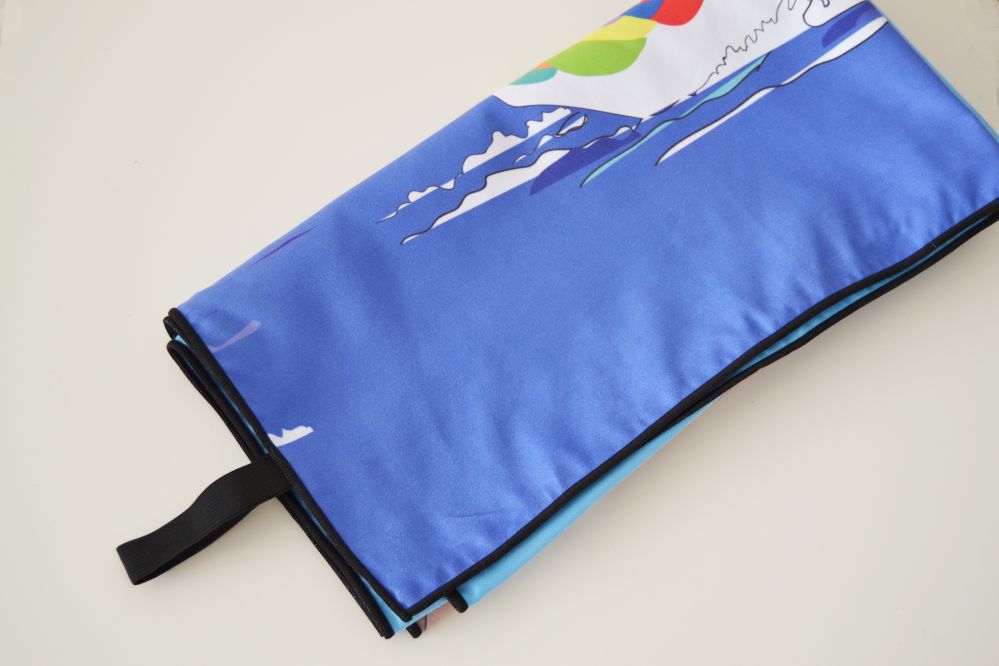 toallas reciclada microfibra fina vela latina canaria saradibujando