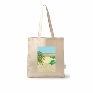 Talega-tote bag "Dunas de Maspalomas" algodón orgánico