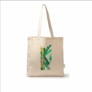 Talega-tote bag "Plataneras" algodón orgánico
